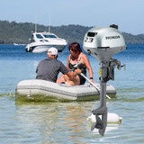 Inflatable Boat, Honda 2.3 HP Engine & AUX Bracket